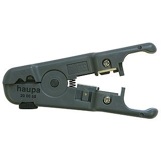 Tool for removing insulation on cables "shielded/unshielded twisted pair"