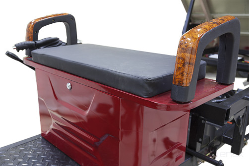 Грузовой электротрицикл Rutrike D4 1800 60V1500W, красный