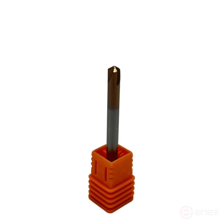Зенковка 120°, 4.0х50 мм z=3 ц/х твердосплавная TORNERI Т023896