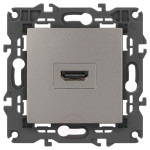 Розетка ЭРА Elegance 14-3114-16 HDMI титан