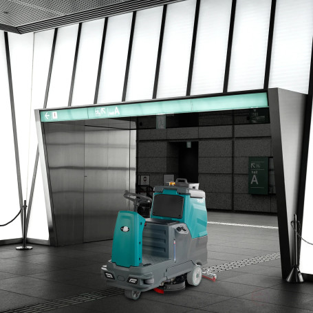 Поломоечная машина с сиденьем оператора S760R L100 (литиевая АКБ 100Ач С2)