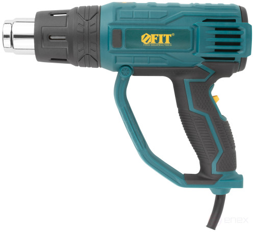 Фен технический 2000 Вт; 350/600 °C; 300/500 л/мин; рез. накл.; коробка