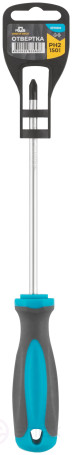 Screwdriver, CrV steel, rubberized handle PH2 x 150 mm