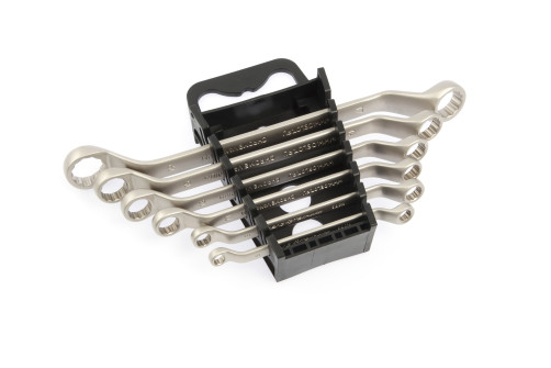 Набор ключей накидных 6 шт.(6×7; 8×9; 10×11; 12×13; 14×15; 17×19 мм) пластик. холдер