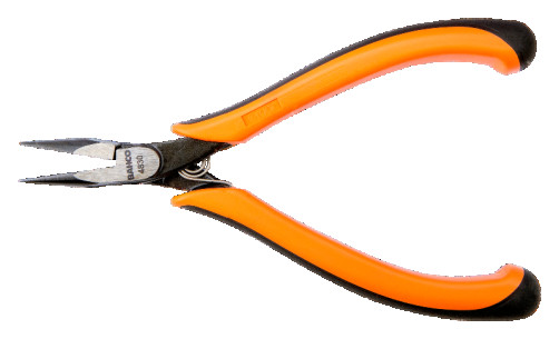 Плоскогубцы с удлиненными губками с насечкой, рукоятка ERGO, 135 мм