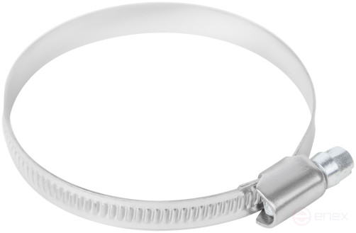 Хомут обжимной накатной, ширина 9 мм, нерж.сталь 50-70 мм