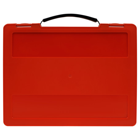 STAMM briefcase with extendable handle, 270*350*45mm, red