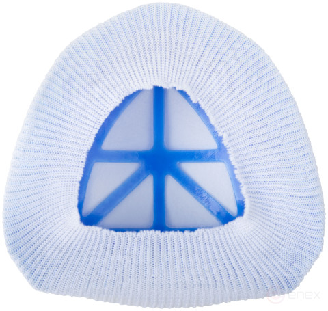 Technical mask with plastic frame