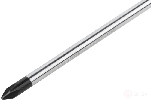Screwdriver "Master", CrV steel, rubberized handle 5x100 mm PH1