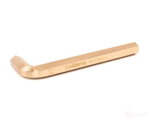 Hexagon socket wrench 17 intrinsically safe alloy BeCu 166-17, HORTZ