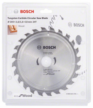 Пильный диск Eco for wood, 2608644379