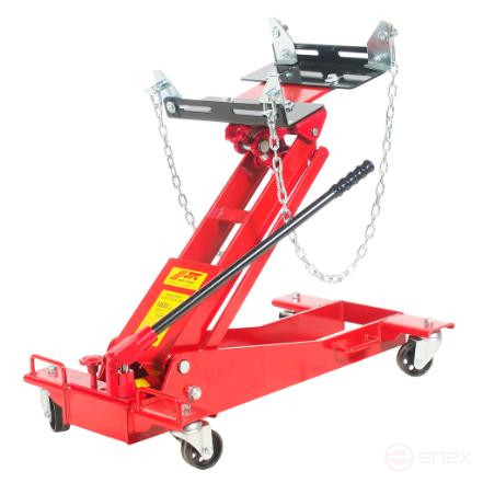 Jack 1t 200-750mm with rotating handle (for internal combustion engine and gearbox) JTC