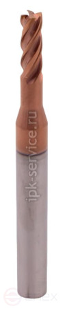 HRC55 D4x11xD6x57 Z4 TiSiN Фреза концевая ц/х тв.сп. Ф4 L=57 ИПК
