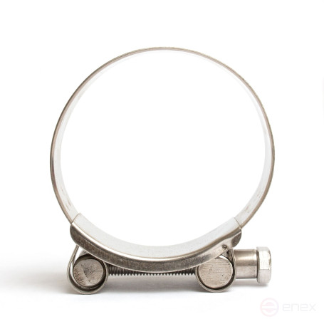 Single-bolt metal power clamp 78-80 mm, 1 piece