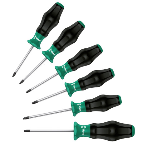 1334/1355/6 screwdriver Set Kraftform Comfort 6 items