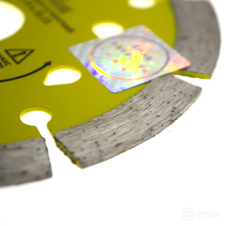 Диск алмазный сегмент (капелька) "Мастер" 115х10х22,23 мм, ЧЕГЛОК