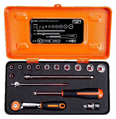 1/4" Set of end heads, 16pcs