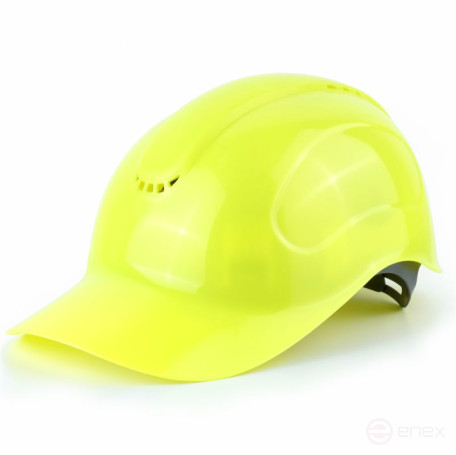 Protective helmet Absolute yellow, chin strap with 4-point attachment, 20 pcs.