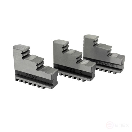 The cams are straight to the turning chuck f 160 3-x cool. pitch 8 mm, width 18.5 mm, groove 10 mm