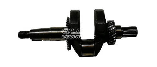 Коленвал LIFAN 13100/168F-2L, шлицевой