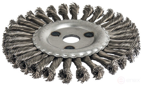 Кордщетка для МШУ радиальная витая ПРАКТИКА 178 х 22 мм (1шт.) блистер (773-330)