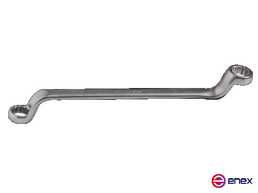 Изогнутый накидной ключ, 16х17 мм