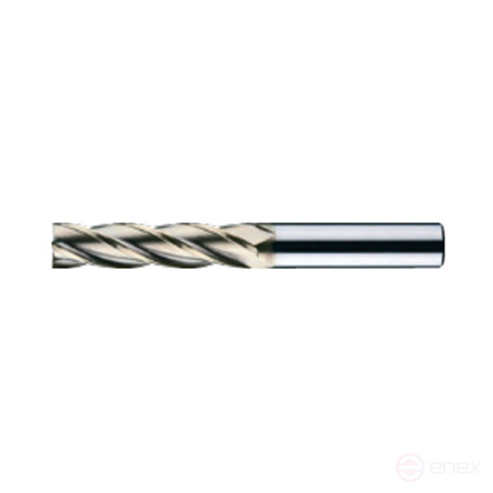 Carbide end mill, elongated D10x30x110x10 Z4 AlCrN