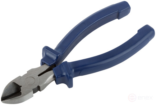 Tor side cutters, tools steel, plastic handles 160 mm