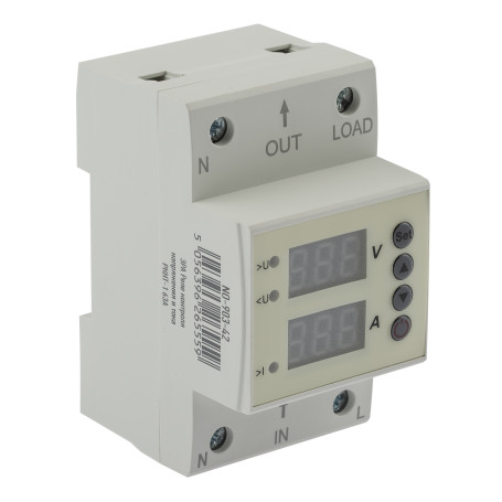 Voltage and current monitoring relay ERA PRO NO-903-42 RCNT-1 63A electronic display