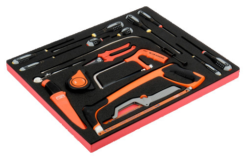 Fit&Go Набор отверток и режущих инструментов в ложементе, 17 предметов