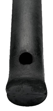 Кувалда со слегка выпуклыми бойками, резиновая рукоятка 1,1 кг, 295 мм