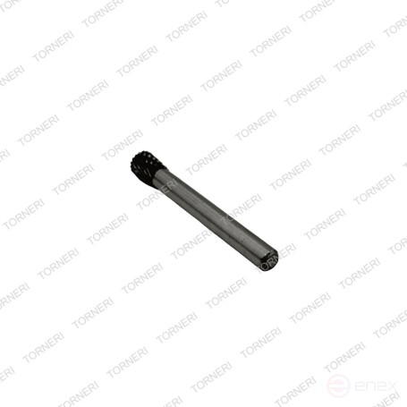 Carbide borehole type N080806 (reverse cone), 8.0 mm, shank 6 mm, double notch TORNERI T018448