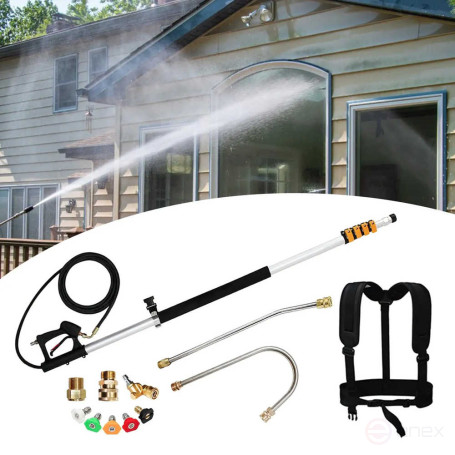 Штанга телескопическая алюминиевая АВД 6м