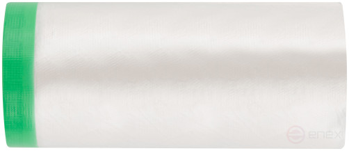 Clever Cover: укрывная пленка с ПЭ-лентой, статически заряжена, 7 мкр., 140 см х 33 м