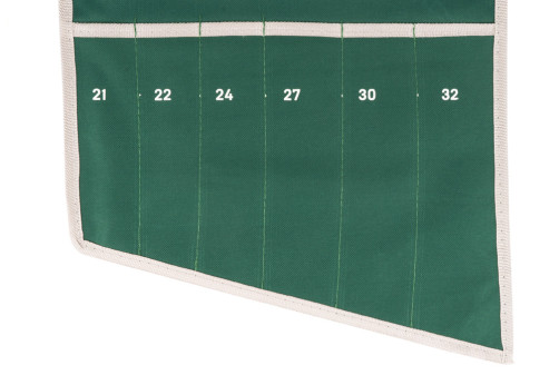 Bag for a set of combination keys 511220, 22 pockets