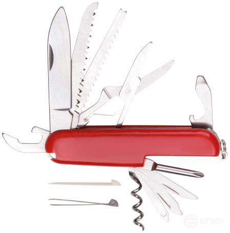 Folding knife, stainless steel blade 11 functions