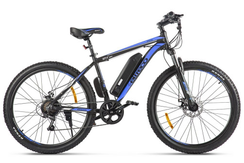 Велогибрид Eltreco XT 600 D черно-синий-2384