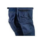 DENIM work pants, knee reinforcement, size M