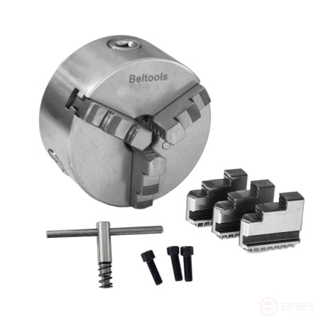 160-PT 3-cam Turning chuck (7100-0005P) K11 with Beltools reverse cams
