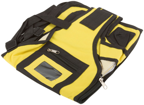 Tool vest, polyester, 13 compartments