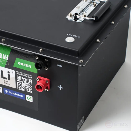 Lithium battery traction LITJET GREEN LiFePO4 36V 150Ah 5760Wh BT IP67 BMS 150A