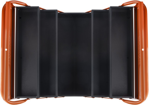 The tool box is metal. 400mm (Car Seat) (44214)