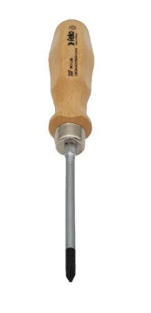 Felo Отвертка с деревянной рукояткой ударная PH 1Х80 33710290