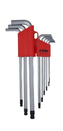 Felo Hex Wrench Set with Ball end 9 pcs 36500901