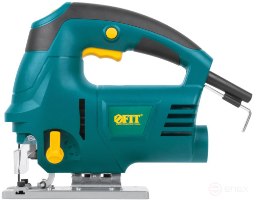 Jigsaw 800 W; 0-3000 stroke/min; BzP; pendulum; 100 mm; 3.15 kg; laser; cut. tilt; box