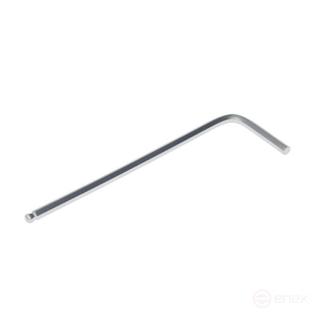 Ключ шестигранный 2мм ER-76502: Г-образный с шаром ЭВРИКА /1/600