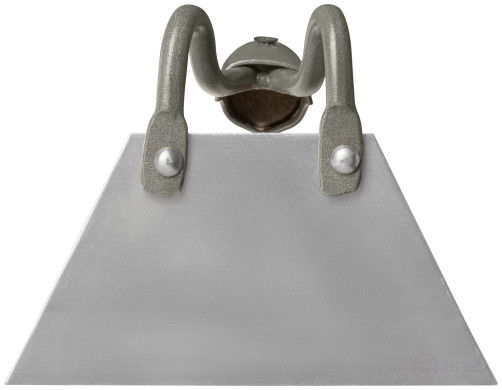 Straight hoe 150x80 mm, stainless steel, with wooden handle