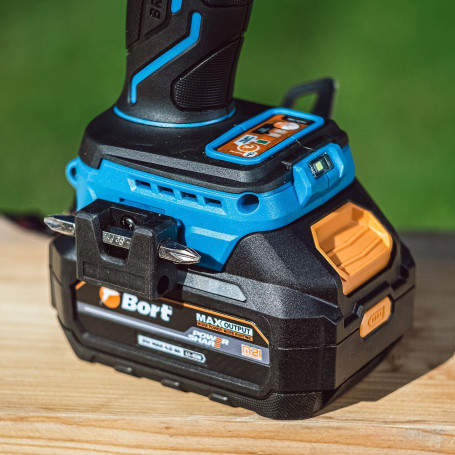 Cordless impact drill BORT BAB-21U (2x4A.h)