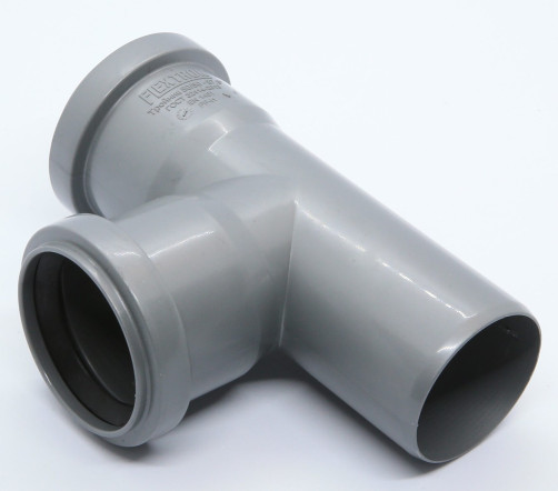 Tee 50x50 mm 90 (87.5) degrees Flextron