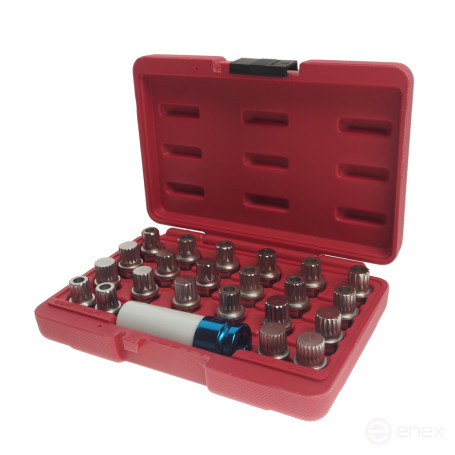 23-piece Secret Bolt Head Set (VW) JTC